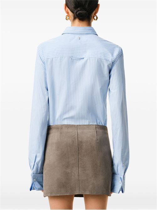 Fitted shirt with jabot AMI PARIS | FSH821CO02194844